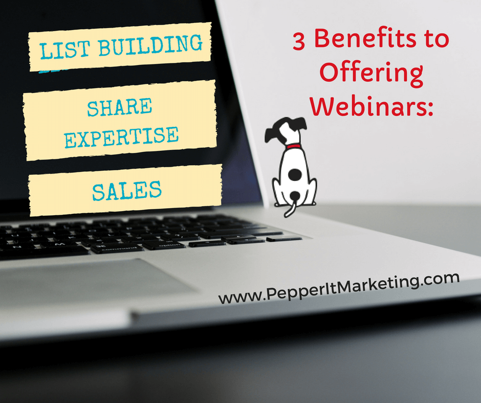benefits of webinars