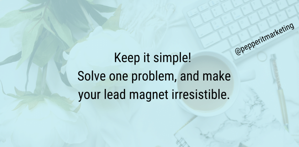 lead magnet mistakes and tips to grow list